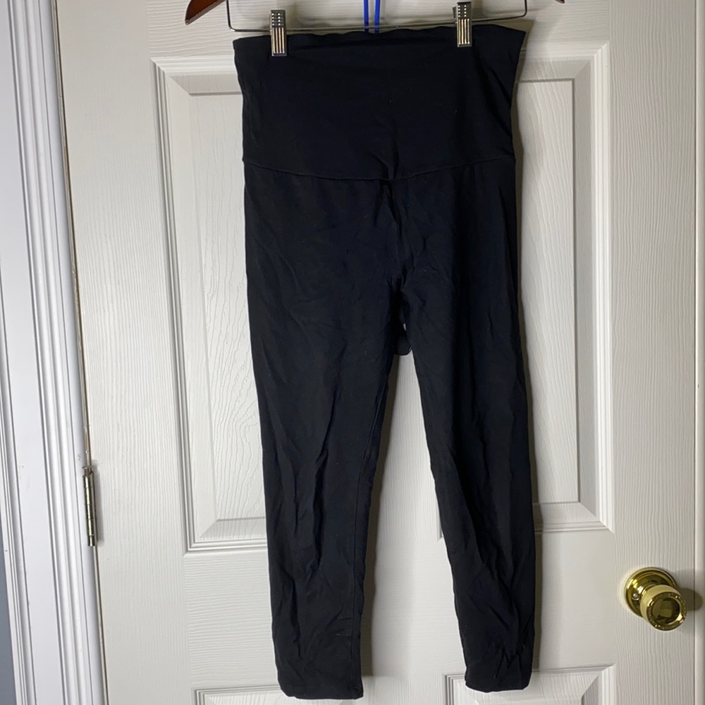 Gap maternity cropped leggings XS